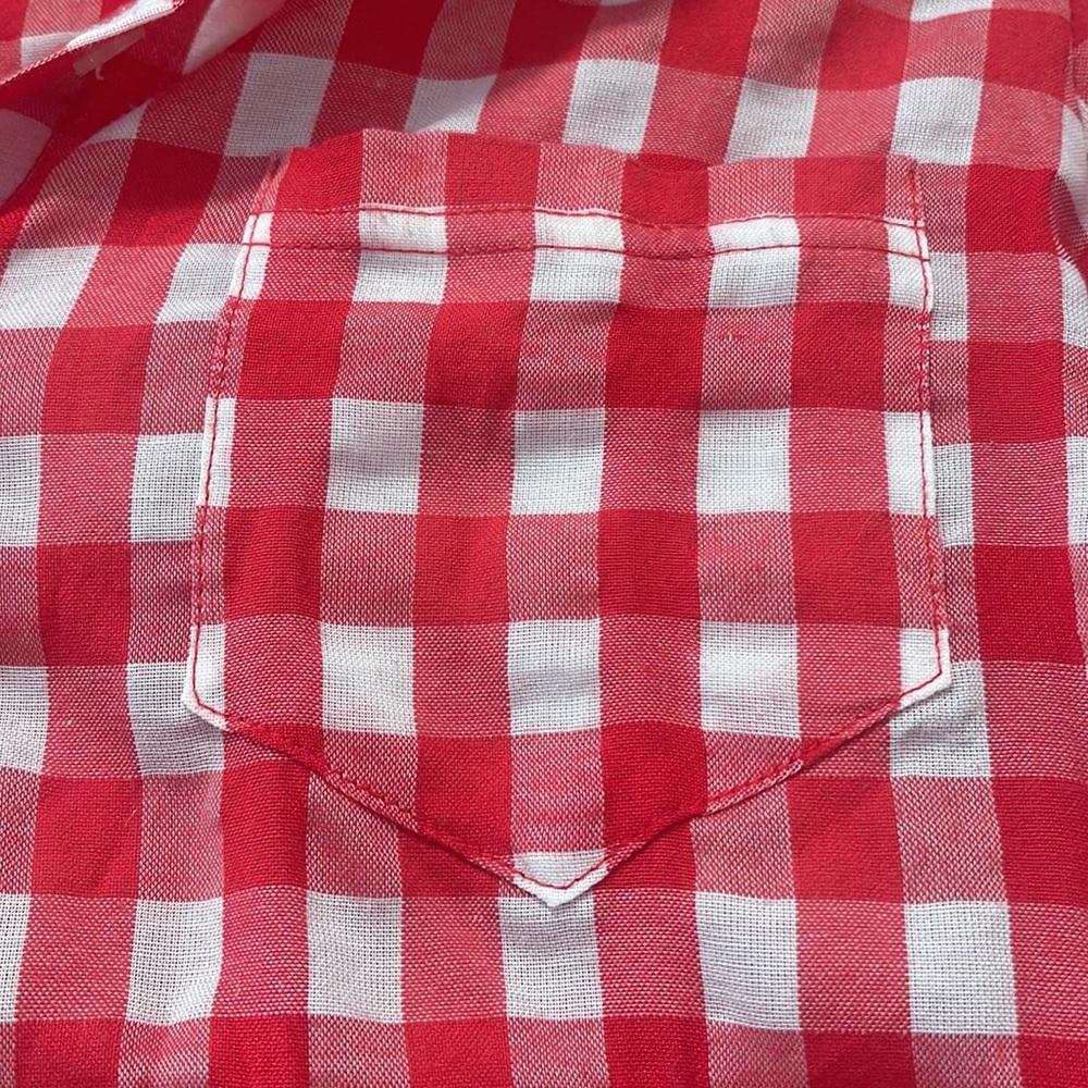 Gingham button down - image 6